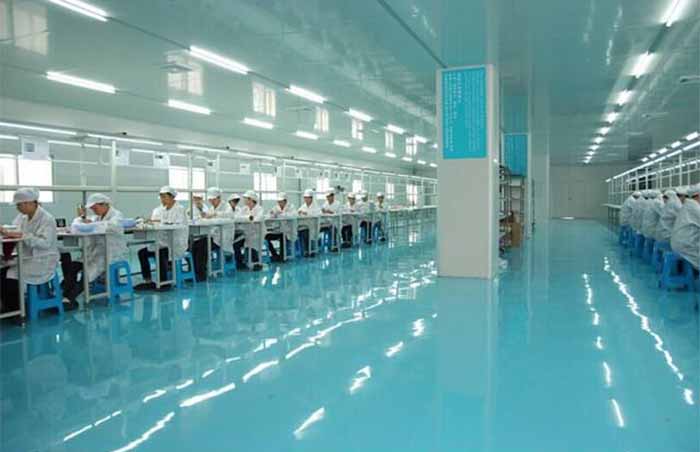 光学电子无尘车间